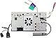 KENWOOD DMX7722DABS - 17,3 cm (6,8) Digital Media AV-Receiver mit Wireless CarPlay & Android Auto (4x50W, DAB+/UKW, BT, 3X Pre-Out 2,5V, USB, iPod/iPhone Control)