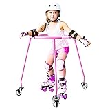 Skater-Aid, Skate Trainer, Trainer Roller Skates, Skating Trainer, Roller Skate Trainers, Skate Trainers, Roller Sckate Trainer, Skate Mate for Roller Skating (Pink Large)