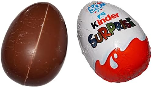 Surprise Chocolate Egg For Kids Chocolate Best Gift Toys, 20g Kinder Chocolate Eggs With Surprise Toy For Boys & Girls, Treat For kids & Family X 6 Eggs