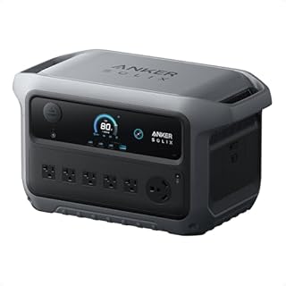 Anker SOLIX C2000 Gen 2 Portable Power Station, 2,400W (Peak 4,000W) Solar Generator, Full Charge in 58 Min, 2048wh LiFePO4 Battery for Home Backup, Power Outages, and Camping (Optional Solar Panel)