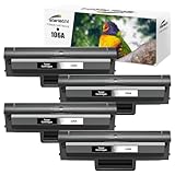 Starlet24 Toner noir 106A compatible avec HP 106A W1106A Toner