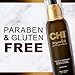 CHI Argan Oil Leave In Treatment, Argan Plus Moringa Oil, Lightweight Formula To Moisturize Dull & Damaged Hair, Sulfate & Paraben-Free, 3 Oz
