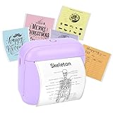 [Contrôle de l'application] L'imprimante thermique fonctionne avec Walkprint App, qui propose diverses polices, tailles et motifs pour créer des étiquettes personnalisées uniques.