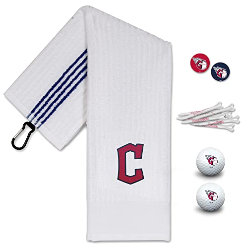 Team Effort Golf Gift Set Mlb Cleveland Guardians #TOP21