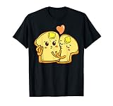 Verliebte Toast - Liebe Geschenk Küssen T-Shirt