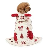 ペットパラダイス ディズニー ミッキーマウス 犬 服 冬 アウター ニット柄 着る毛布 中型犬 ＳＭ ペット犬服 犬の服 ペット服 ドッグウェア 秋冬 暖かい ボア スリーパー 保温 防寒 【国内直営店74店舗展開2025/8/1時点】 注目