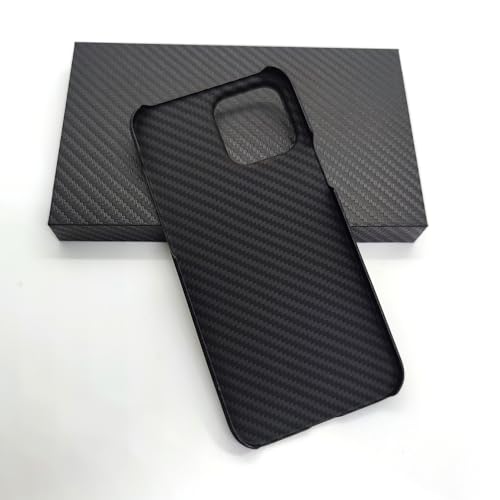 waillynice Ultra-Thin Real Carbon Fiber Phone Case for iPhone 14 Pro Max - Lens Protection, Aramid Cover,Premium Carbon Case (for iphone14 pro)