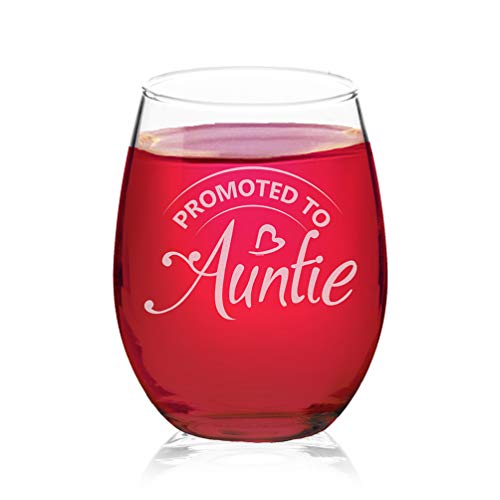 Auntie Wine Glass