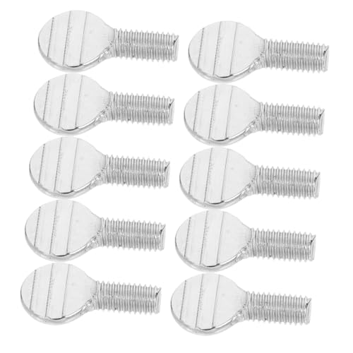 Toyvian 10pezzi Viti in Acciaio Inossidabile Per Spiedini Girarrosto Accessori Barbecue e Friggitrice Ad Aria Facili Da Installare Riutilizzabili e Portatili Per Forno Elettrico