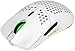 T66 Honeycombe Miction légère RGB Backlit 2.4GHz Souris sans Fil Rechargeable hfhdqp (Color : White)