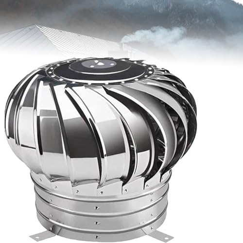 Turbina de techo giratoria para ventilador de ático residencial y uso agrícola 2