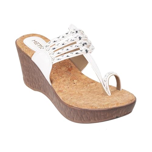 Image of Metro Women Wedge Heel Fashion Sandal