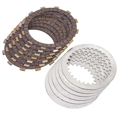 Kit disques friction embrayage XVS650 acier anti-patinage complet