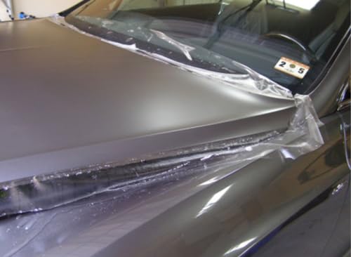 Image of WALLMATE Lemination Transparent Vinyl Film Wrap Car & Bike Protective Self Adhesive Sheet Roll 40x102 /Cm