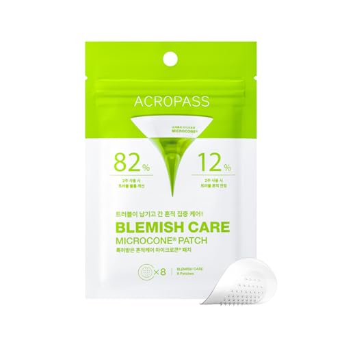 Parche para espinillas con niacinamida Acropass Microcone para manchas oscuras y enrojecimiento