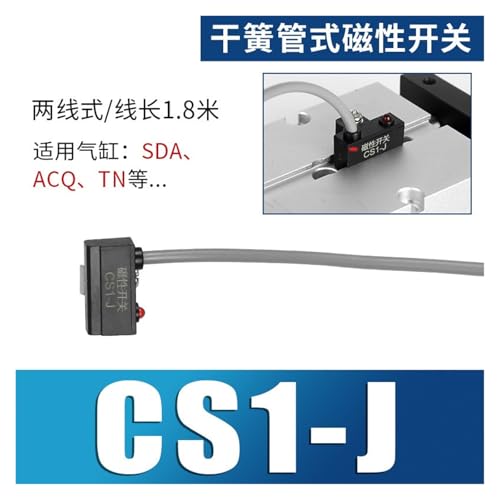 Sensor magnético de cilindro CS1-UMFJ soluciona pérdidas de señal D-A93 2