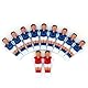 4 Stücke Tischfußball Figuren Kickerfiguren für 1,4 Tischfußball (2 stücke Rot und 2 stücke Blau)