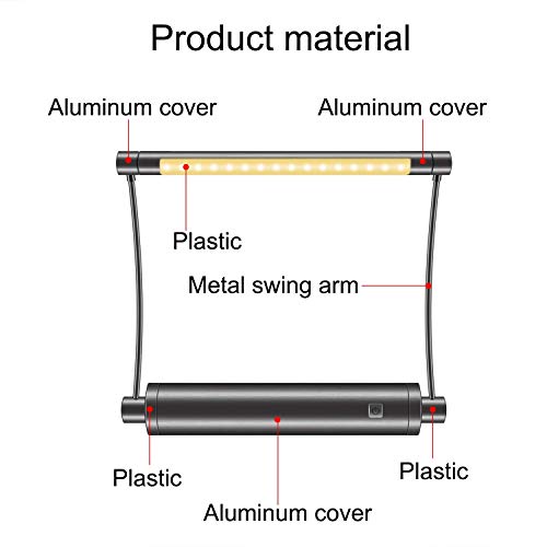 Luxsway Picture Light Battery Powered, Wireless Remote Control Painting Light, 300° Rotatable Light Head Art Display Light, Timer Auto Off, 3 Modes Dimmable Over Lighting For Picture Artwork Mirror #TOP1
