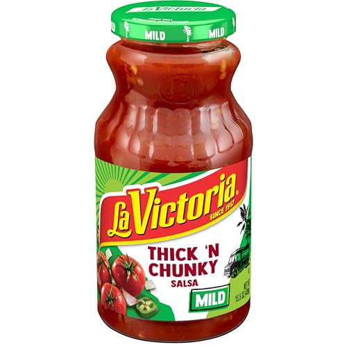 LA VICTORIA Thick & Chunky Mild Salsa, 15.5 OZ