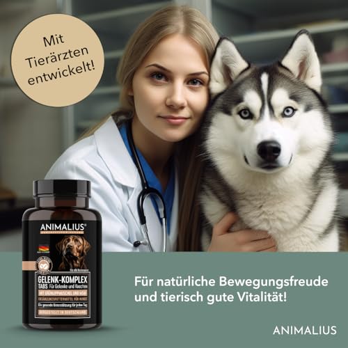 Gelenktabletten für Hunde Animalius extra klein