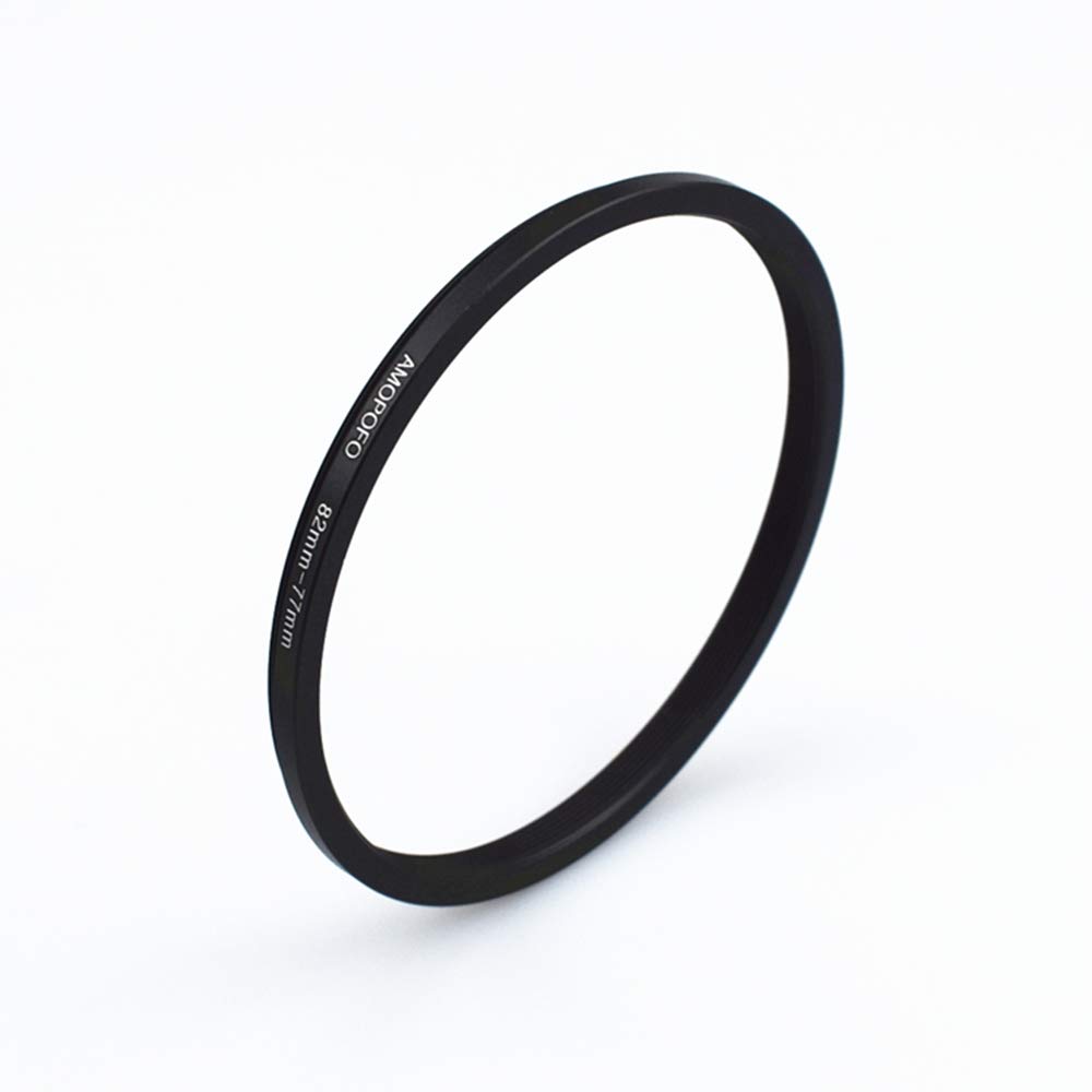 82 to 77mm Camera Filters Ring/82mm to 77mm step down rings Filter Adapter for UV,ND,CPL,Metal step down rings,Compatible with All 82mm Camera Lenses & 77mm Accessories — view 3