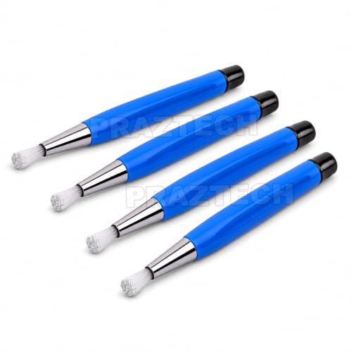 Nylon Scratch Brush Pen Set 4 Pcs for Gentle Cleaning, DIY & Detailing image 4