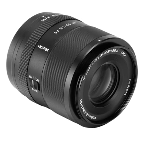 Image of VILTROX AF 55mm F1.8 EVO E APO Full Frame Large Aperture Auto Focus Prime Cameras Lens for Sony E-Mount A7IV ZV-E1 A7CII A7RV FX3 A7SIII A7CR A7III A7C A1 A7RIV A9 A9II A7RIII ZV-E10