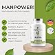 alphavitalis ALPHA Männer Kapseln zur Langzeitanwendung mit Zink (für eine normale Fruchtbarkeit und Reproduktion), Aminsoäure L-Arginin, Maca Schwarz, Tribulus Terrestris, Ginkgo, Ginseng