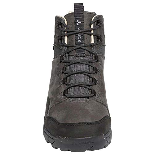 Foto von VAUDE wasserdichte Wanderschuhe für Herren “HKG Core Mid STX”, wetterfester Trekkingschuh für leicht alpines Gelände, bequeme und rutschfeste Wanderstiefel in schwarz