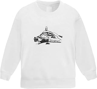 Azeeda 'Glastonbury Tor' Kid's Sweatshirt/Jumper (5-6 Years) (KW00032480)