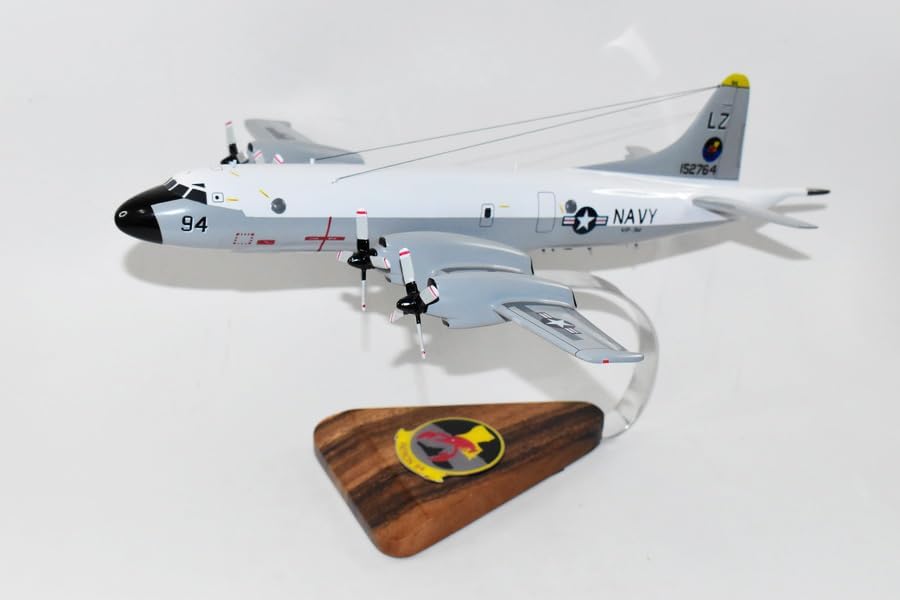 Lockheed Martin® P-3B Orion, VP-94 Crawfishers, 18" Mahogany Model