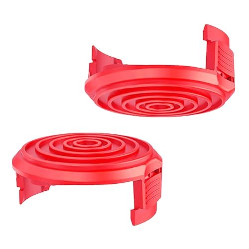 Cilivo Replacement Spool Cap Covers Compatible with Hyper Tough GGT500WU HT18-401-004-01 HT18-401-002-01 HT10-401-002-01 String Trimmer Replacement Hyper Tough Weed Eater Part -2Pack