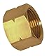 Boutté 2140938 Muffe, Messing, ohne Anschlag, Innengewinde, 12 x 17