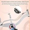 Three Wheel Bike 16in Kids Tricycle for 5-6 Years Old Childrens Cruise Bycicles with Seat Belt/armrests/rear Cart H&le Boys Girls Three Wheel Bikes Cycling Pedalling #1