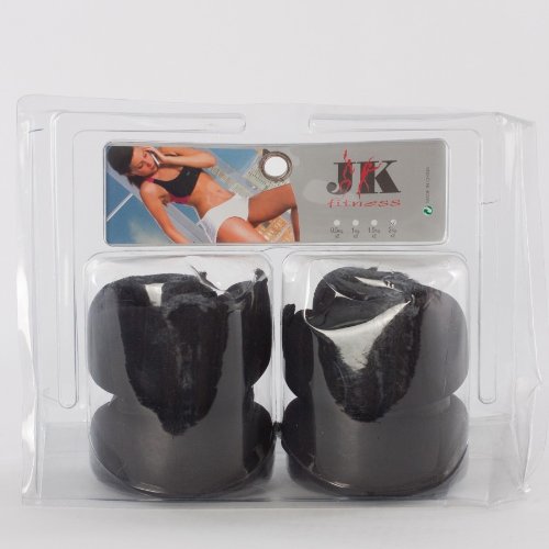 Coppia 2 Cavigliere Neoprene NERE 2 Kg JK