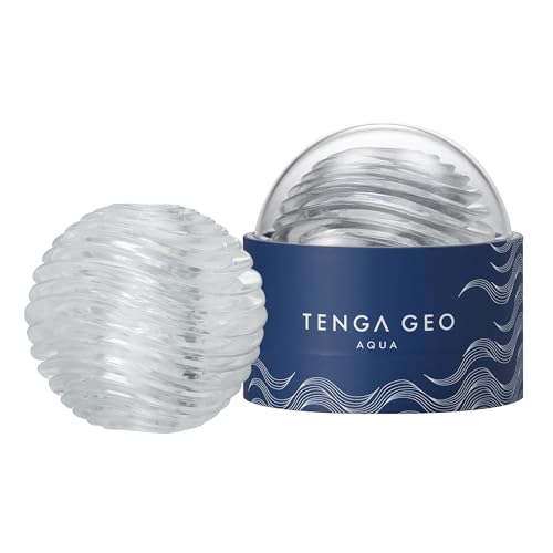 TENGA GEO-011 Aqua Geometric Sculpted Reusable Male Masturbator