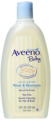 aveeno baby wash & shampoo 18 oz