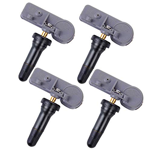 Tire Presure Sensor 315MHz Tire Pressure Monitoring System Sensor (TPMS) Compatible with GMC Chevy Buick Cadillac Replaces 13581558 13598771 13598772 13586335 4PCS