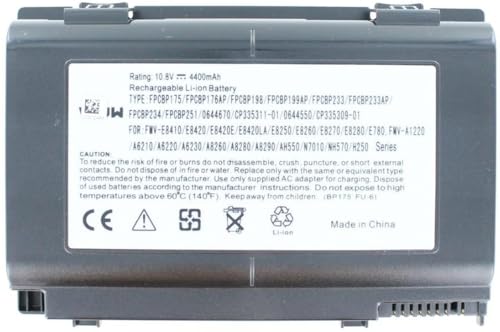 AGI Akku für Asus Lifebook E8420 Li-Ion 14,4 Volt 4400 mAh schwarz