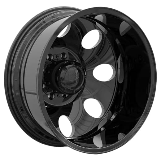 Ion Wheels 167 Matte Black Wheel with Alloy Steel (17 x 6.5 inches /6 x, 142 mm Offset)