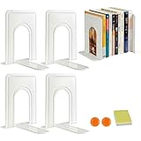 Design moderne : Grâce à une découpe arrondie, ces serre livre apportent une touche d’élégance douce à votre étagère. Leur style ajouré s’intègre parfaitement aux intérieurs contemporains.