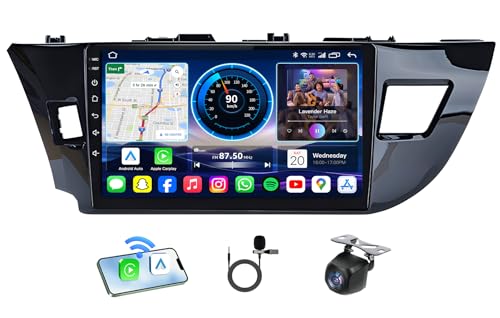 4Core + 64GB ROM Car Radio for Toyota Corolla 2014-2016: 5G WiFi Upgrade 10.2