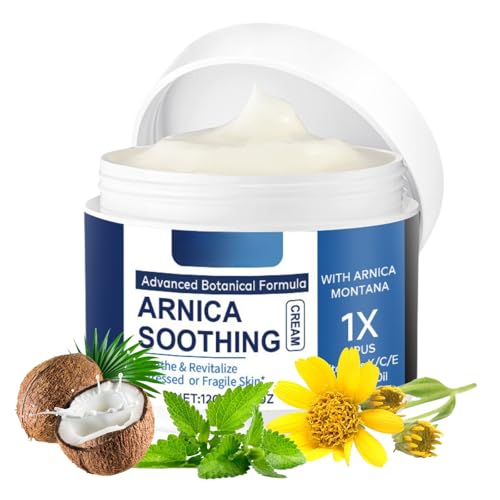 Ultra Arnica Joint Pain 𝐑𝐞𝐥𝐢𝐞𝐟 Cream - Deeply Pain 𝐑𝐞𝐥𝐢𝐞𝐯𝐢𝐧𝐠 Gel - Pain 𝐑𝐞𝐥𝐢𝐞𝐟 Gel for Shoulder,Back,Knee - Natural Soothing Relief G-el with Arnica,Coconut Oil,Peppermint Leaf