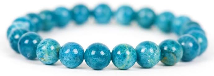 Genuine Crystal Beads Bracelet, High Grade Natural Handmade Gemstone Beaded Bracelets, Stretch Gemstone Bracelet for Men Women with Gift Box and Bag,You Can Take It To Appraisal Agency For Identification - Image 2