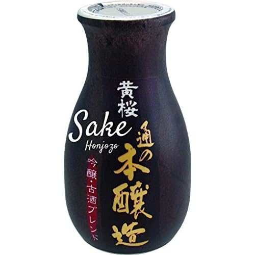 Kizakura "Tsu No Honjozo" – Vollmundiger und trockener Honjozo Sake – Original japanischer Sake – 15 % Alkoholgehalt – 1 x 180 ml