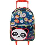 Mochila Infantil Com Rodinha, Dermiwil, Container Kids Animals, G