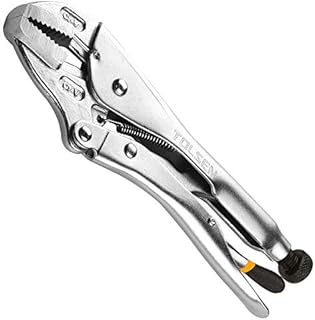Tolsen Straight Jaw Locking Pliers 10" (250mm) - Heavy Duty Mole Grip Vice Plier
