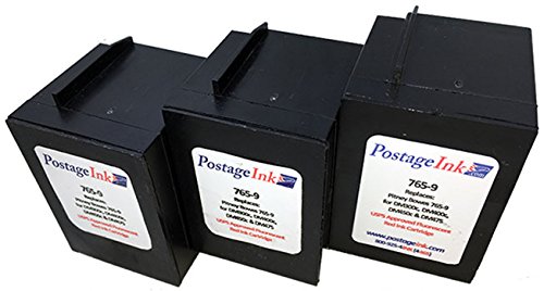 Compatible Postage Meter Ink Cartridge for use with Pitney Bowes SendPro C Auto, DM300C and DM400C Postage Meters; Non-OEM Replacement for Pitney Bowes Product # 765-9
