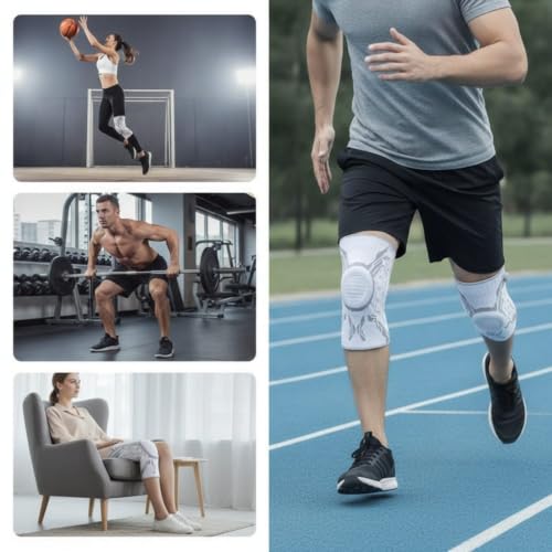SNAPPSY Adjustable Knee Brace, Black, L - Image 4