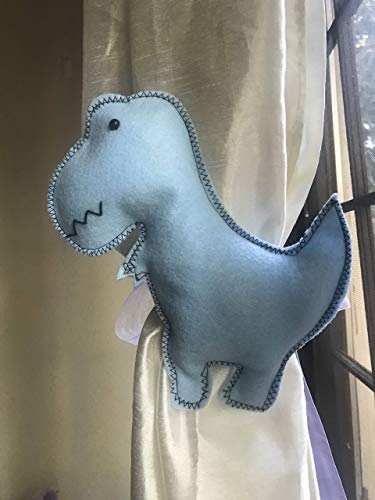 Handmade Trex Dinosaur Curtain Tieback, Tyrannosaurus Rex Home Decoration, Jurassic T-Rex Theme Room Decor, Pick Colors, Kid Gift Present #TOP4